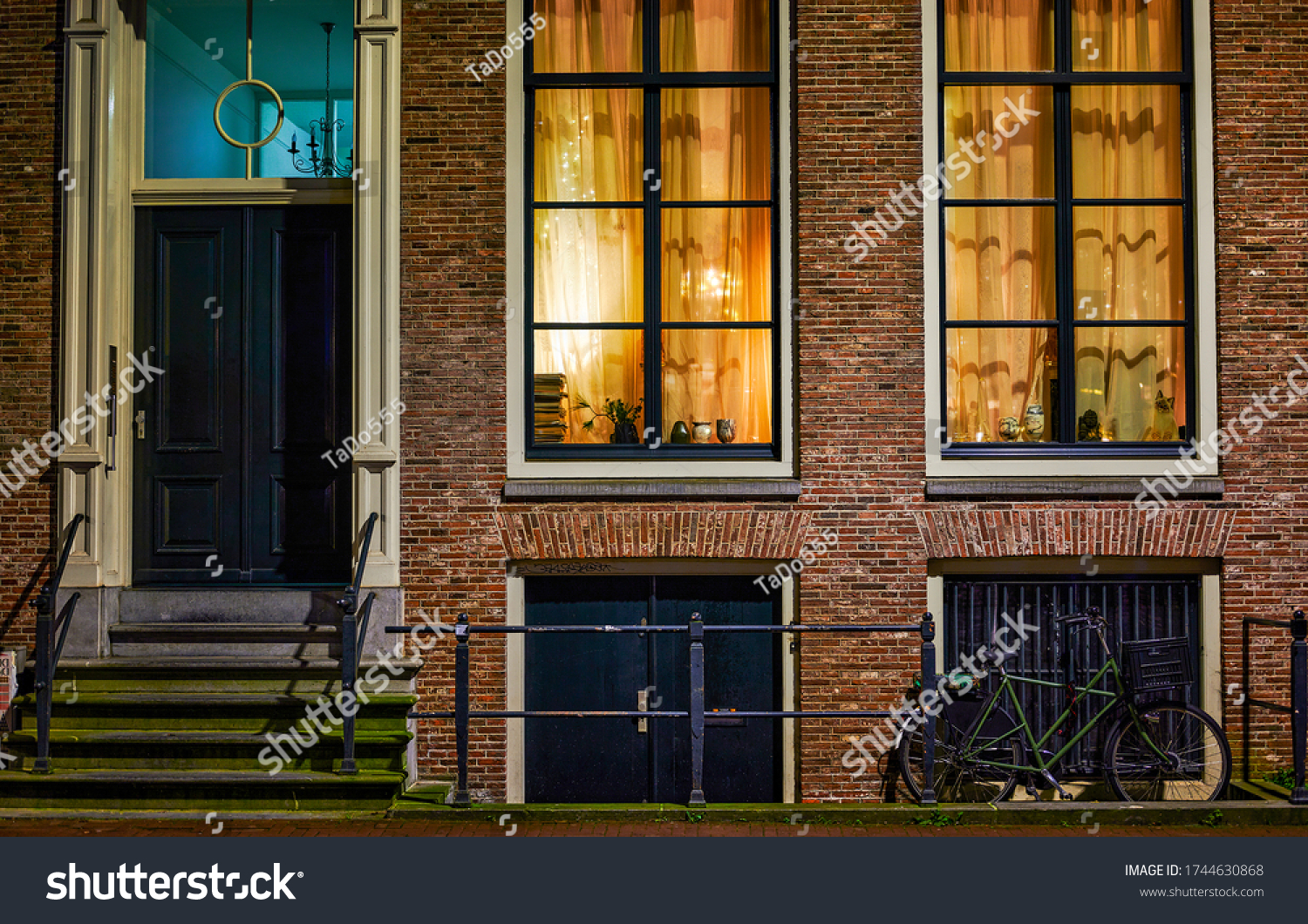 City street house windows view #1744630868