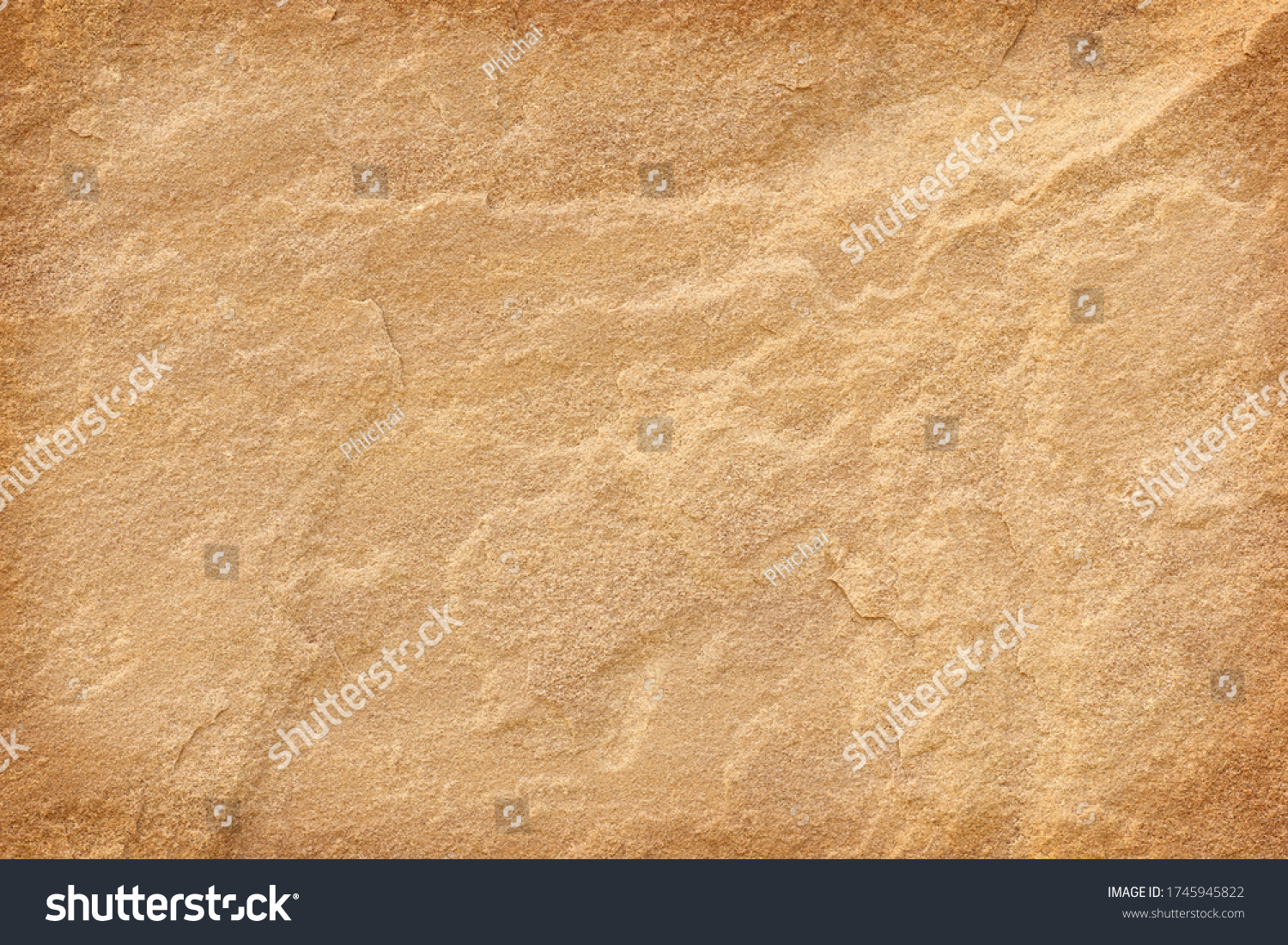 Details of sandstone texture background, brown nature stone background #1745945822