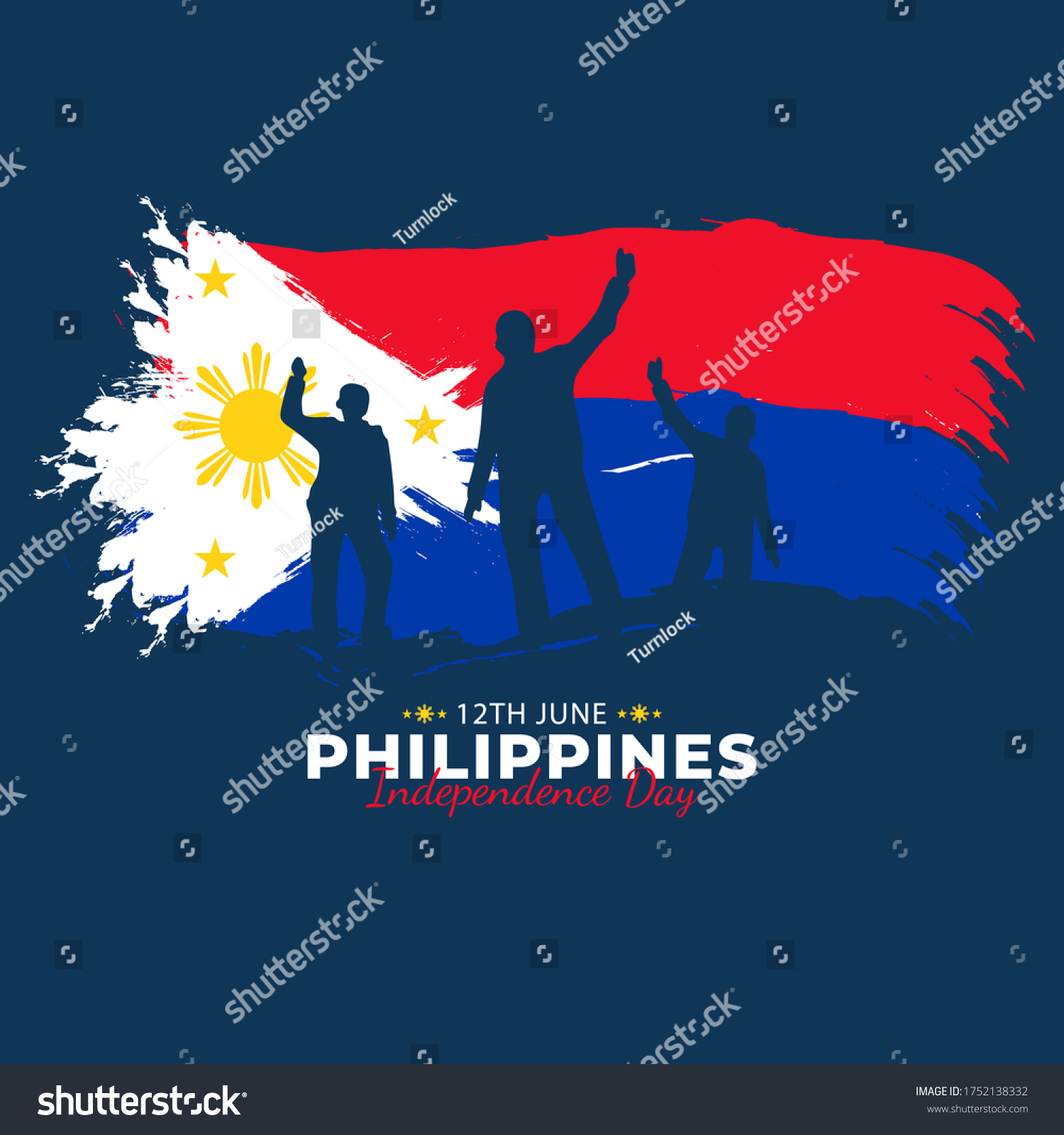 Filipino Araw Ng Kalayaan Translate Philippine Royalty Free Stock