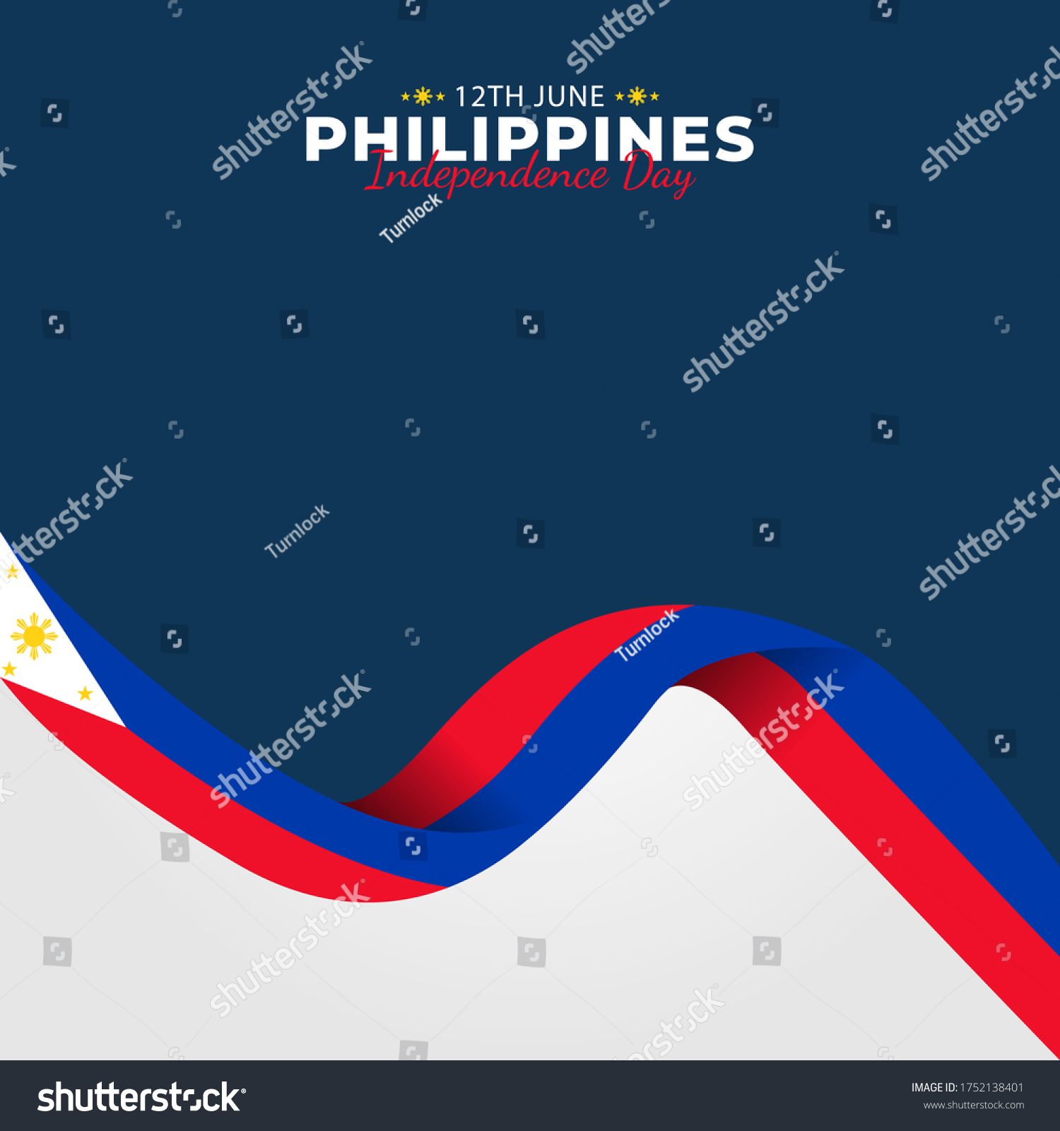 Vector illustration of Filipino Araw ng Kalayaan - Royalty Free Stock ...