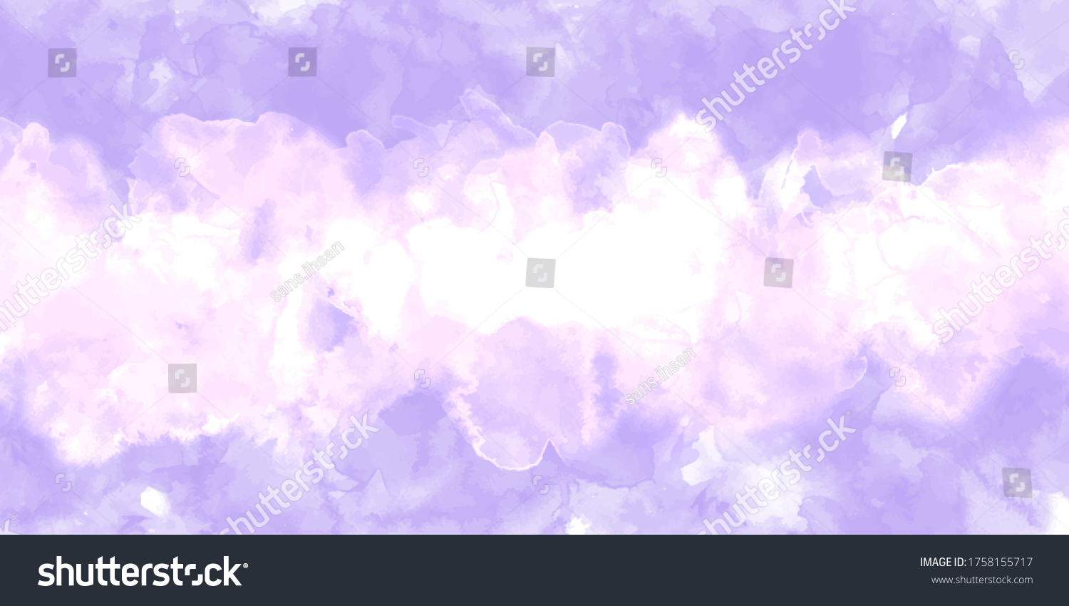 Purple background watercolor. Purple splash watercolor. Water color backdrop. Purple background watercolor. Abstract Purple splash watercolor on white background. #1758155717