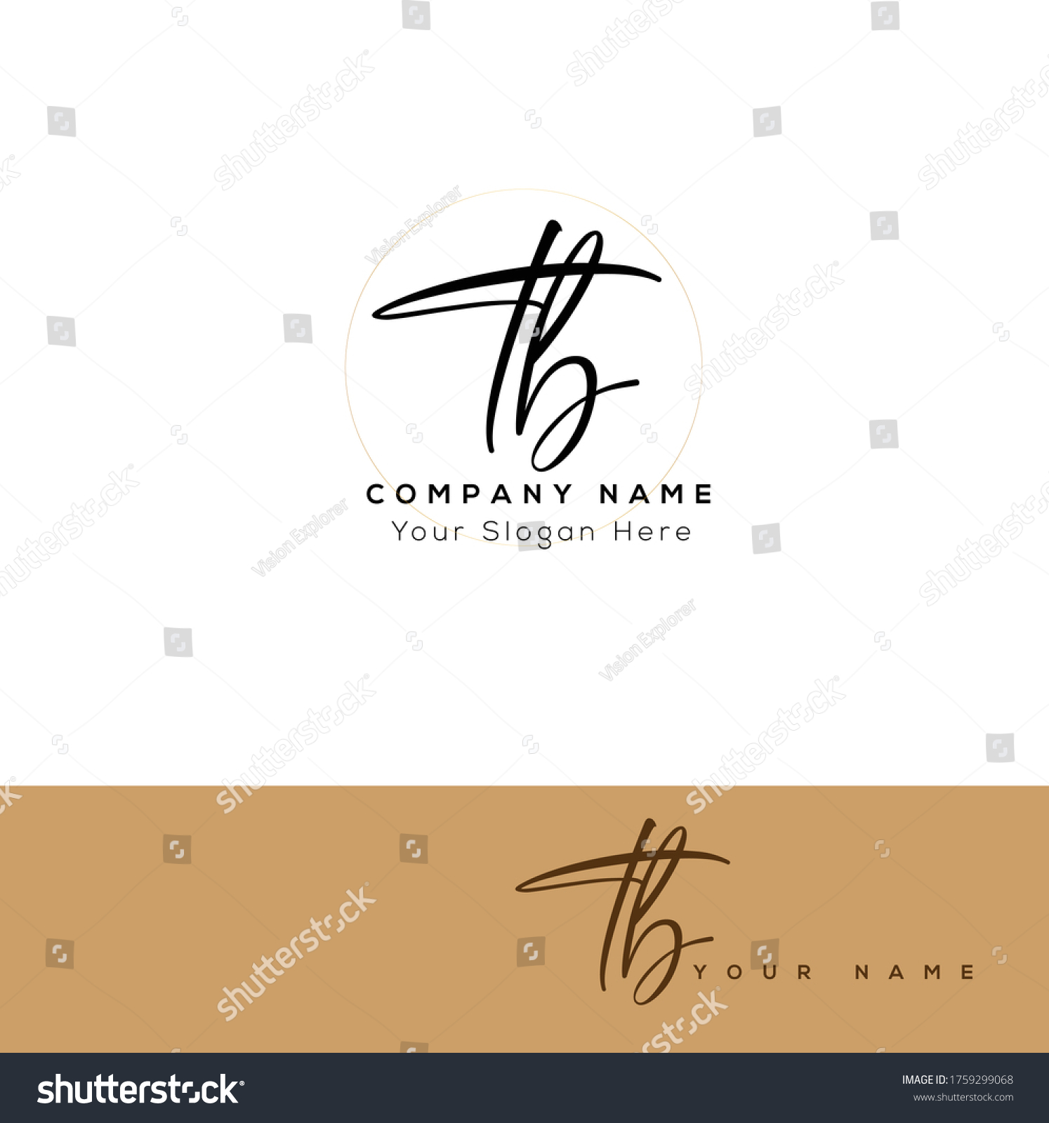 T B Tb Initial Letter Handwriting And Signature Royalty Free Stock Vector Avopix Com