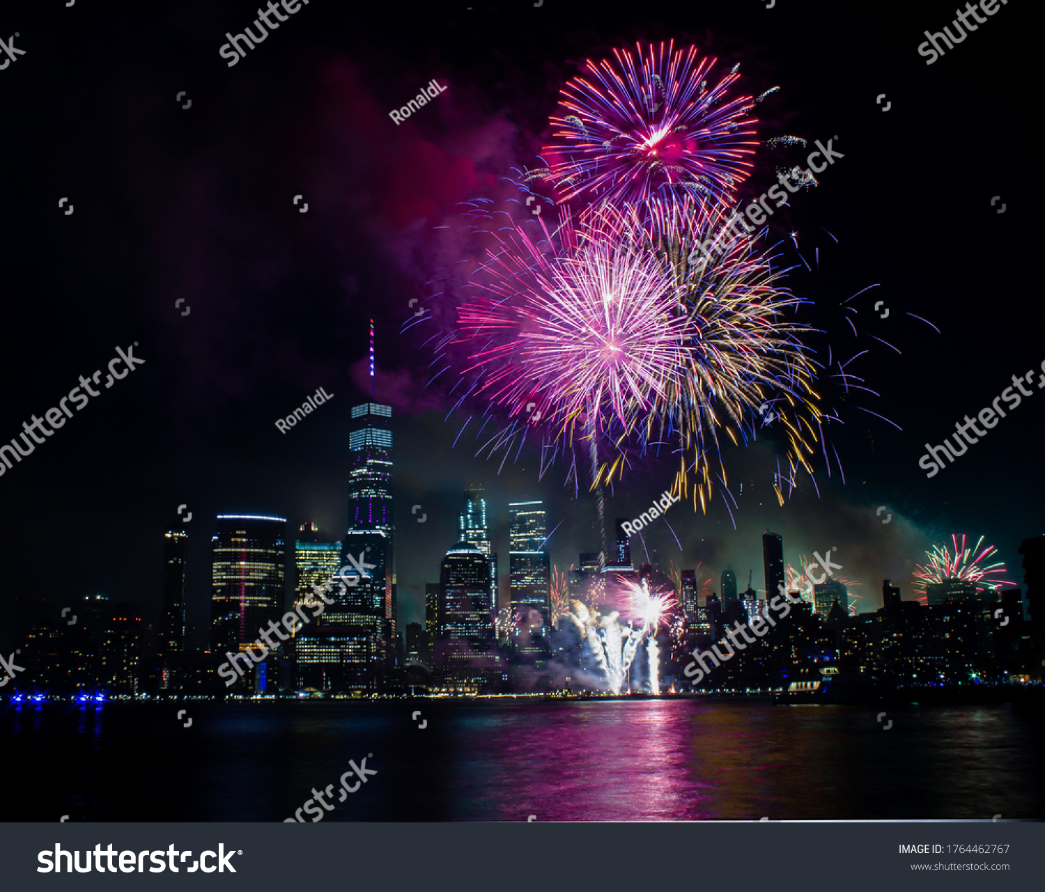 4th of July firework New York City 2019 #1764462767