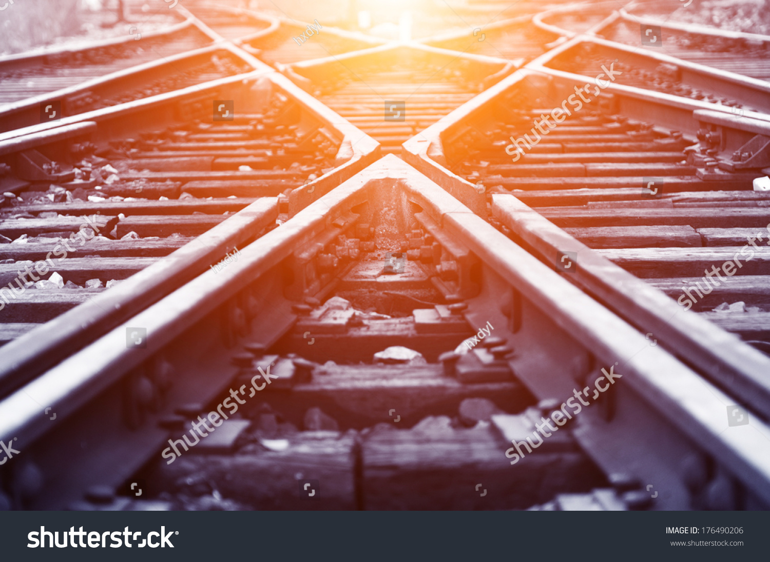 The way forward railway #176490206