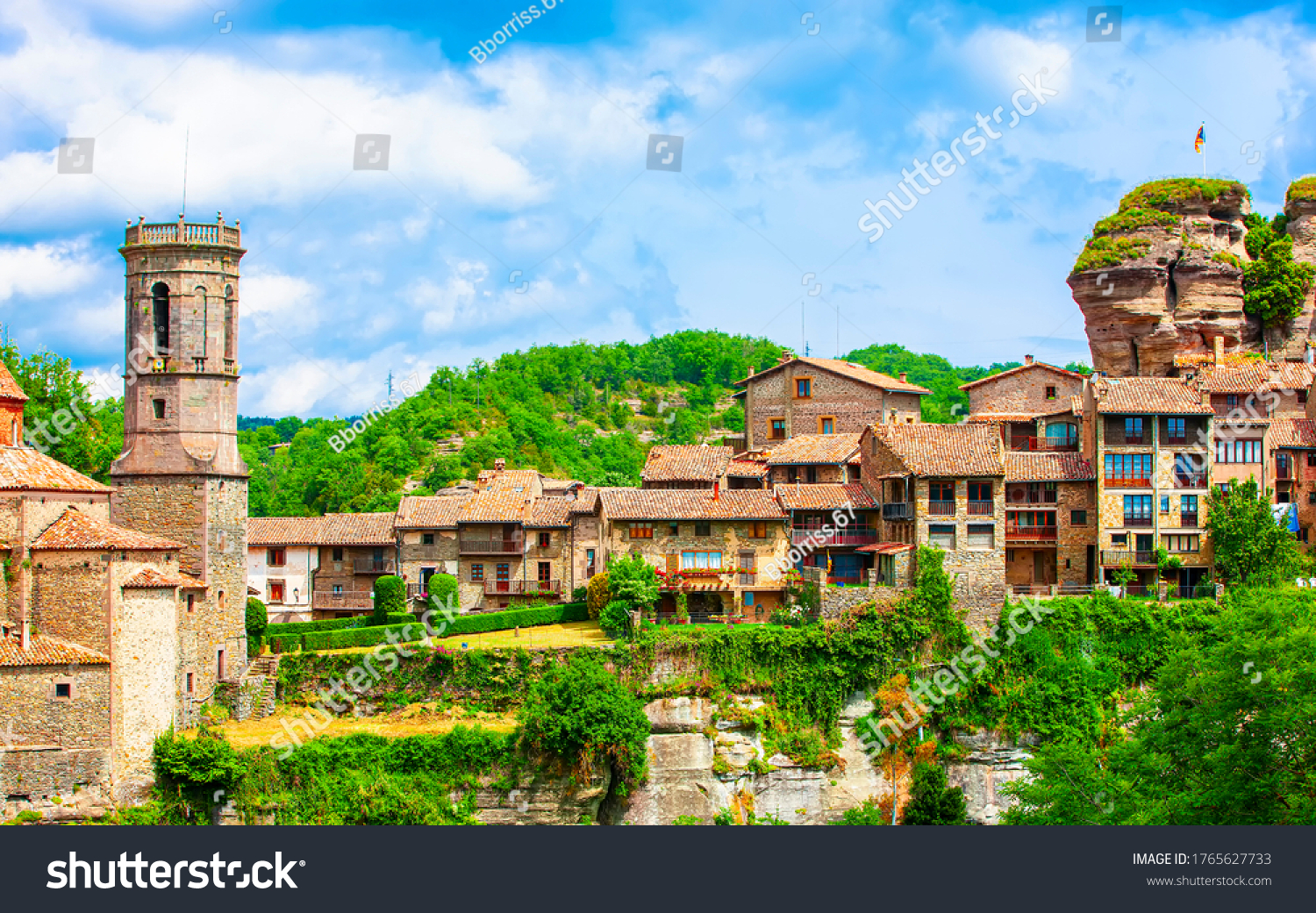 Rupit i Pruit - Medieval Catalan village in the subregion of the Collsacabra, Spain #1765627733
