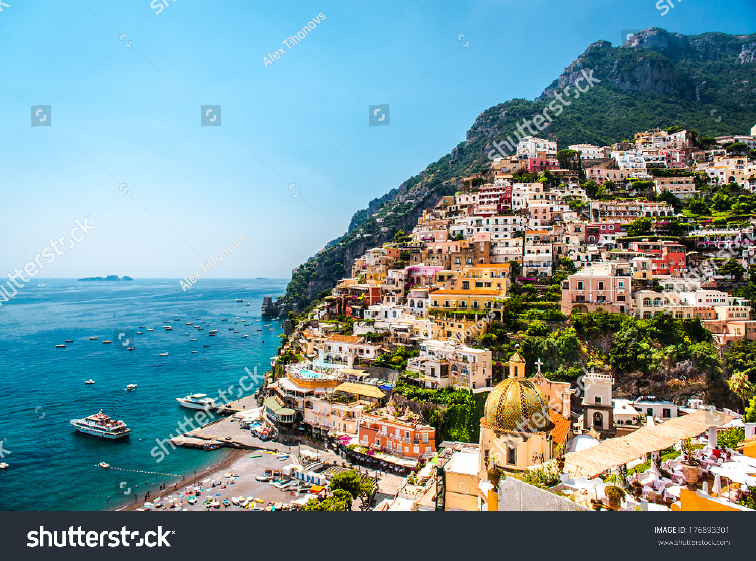 Picturesque Amalfi coast. Positano, Italy #176893301