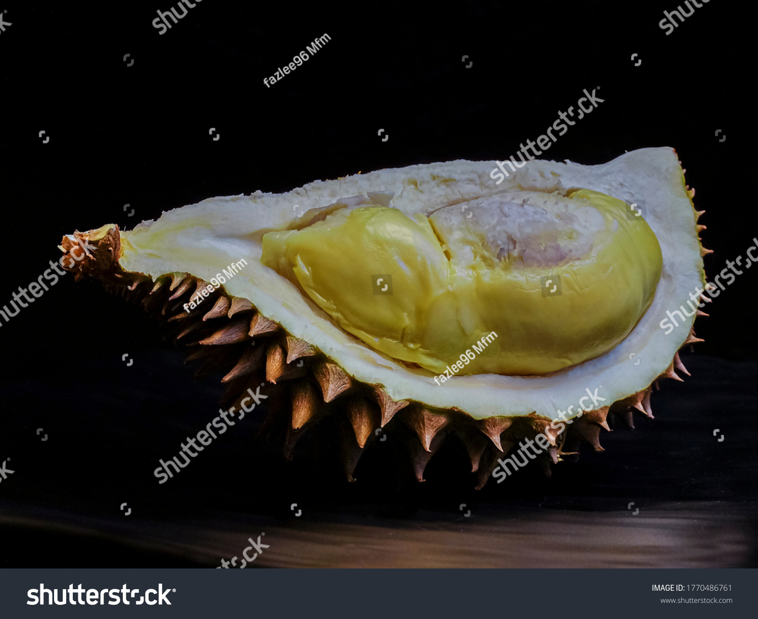 Durian From Batu Kurau Perak Malaysia Batu Royalty Free Stock Photo 1770486761 Avopix Com