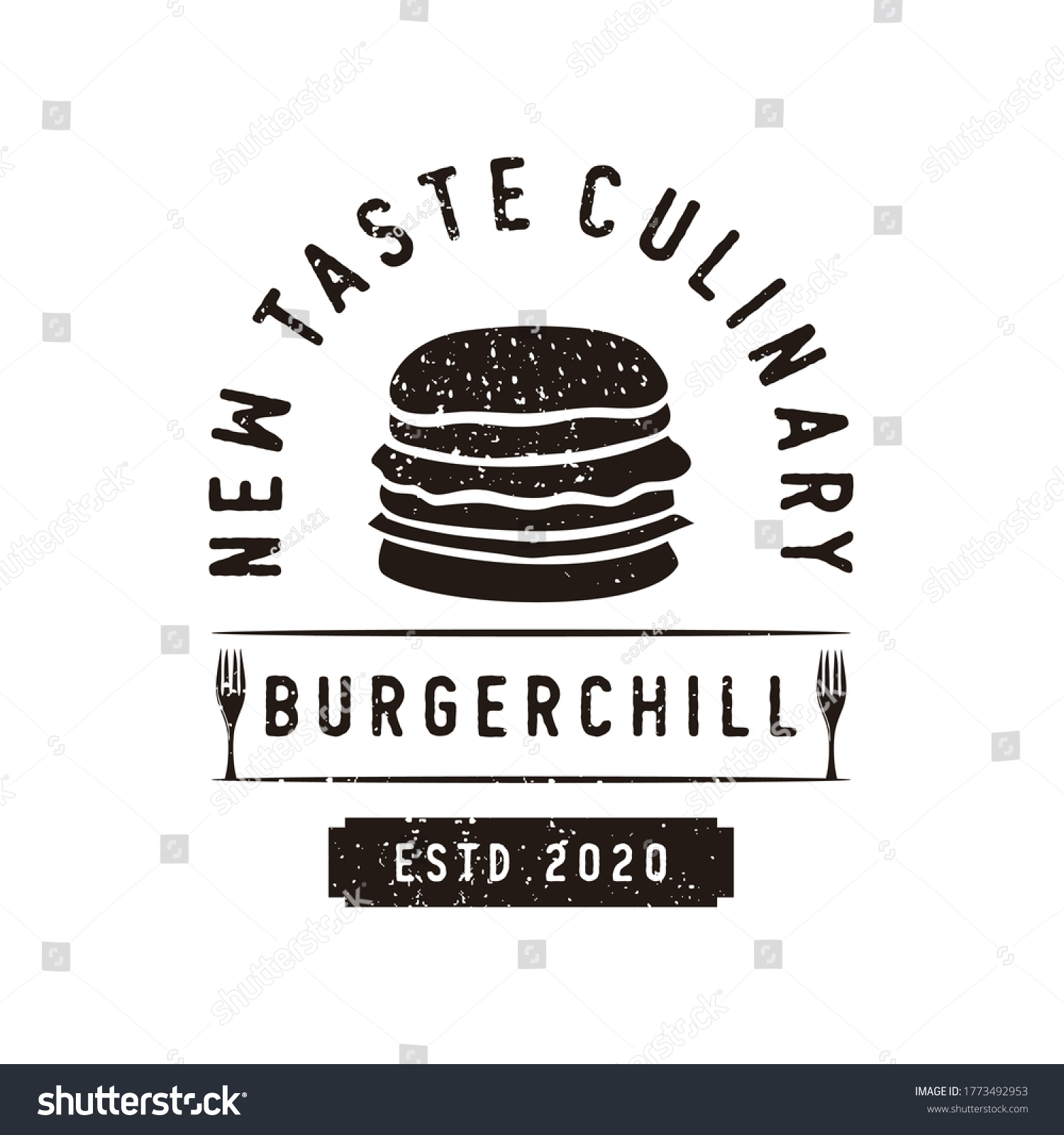 Classic Of Retro Restaurant Logos And Badge Royalty Free Stock Vector