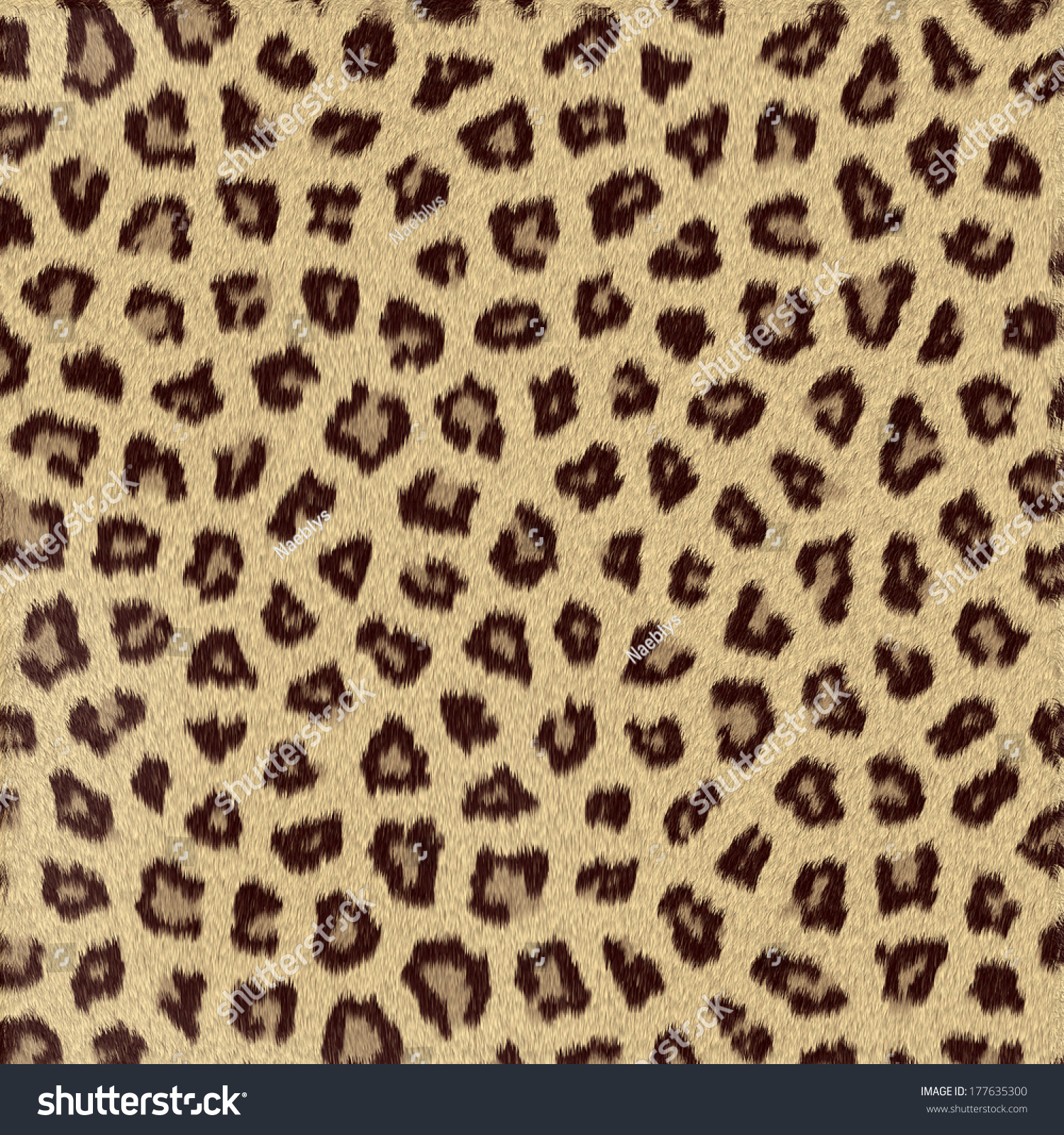 Spotted animal texture leopard #177635300