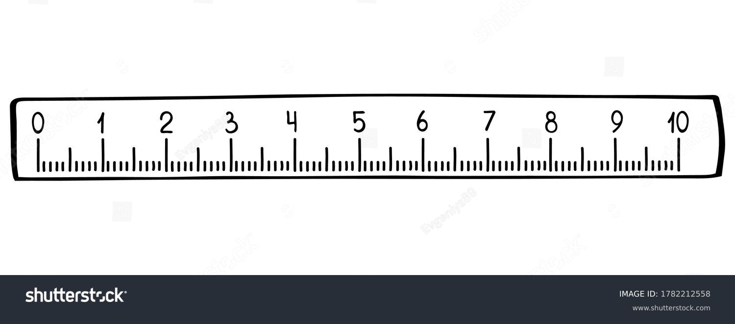 Vector Illustration Ruler Icon Isolated On Royalty Free Stock Vector 1782212558 5684