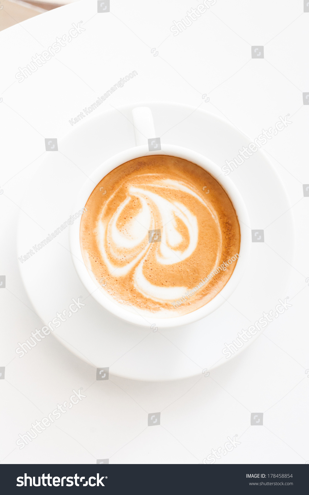 coffee cup on white background #178458854