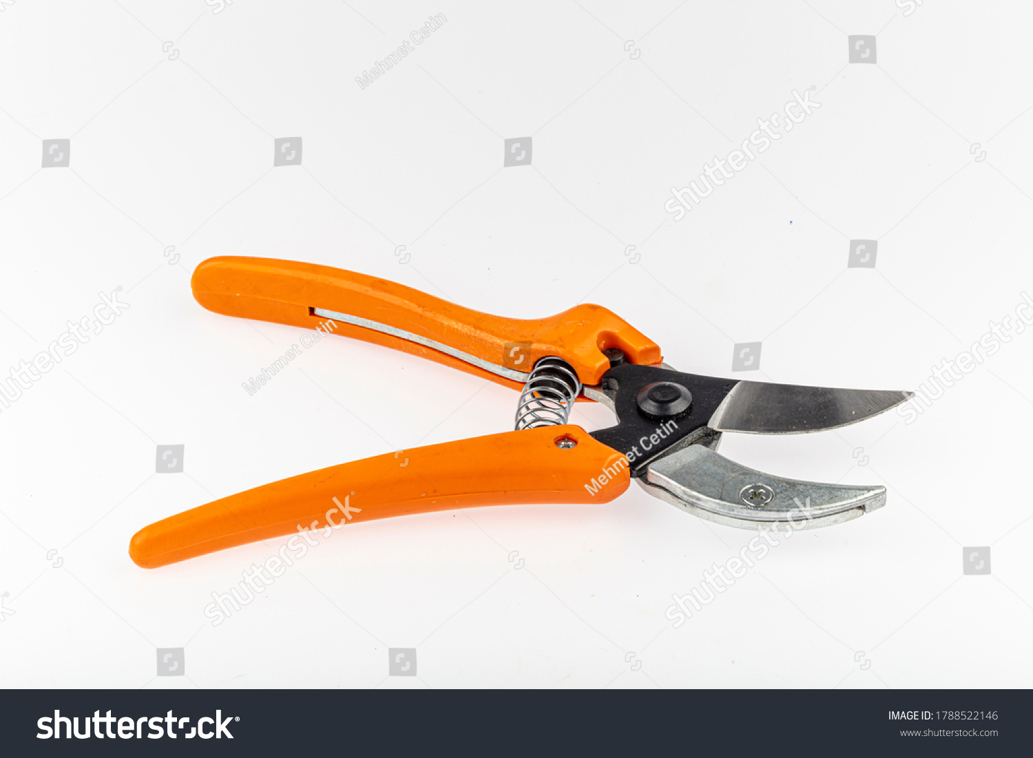Garden secateurs. Pruning Shears isolated on white background. #1788522146
