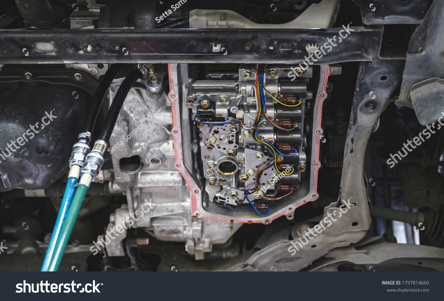 Automatic transmission flushing and fluid change service ,automatic transmission complete fluid exchange service. #1797814660