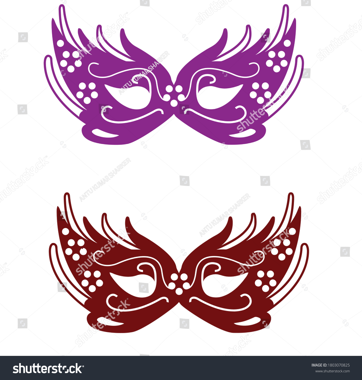 Masquerade Party Clipart Carnaval Bloquinho Royalty Free Stock