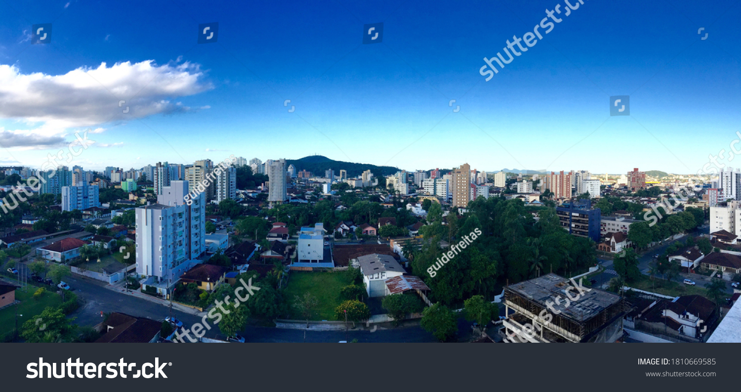 Vista aérea de Joinville, Anita Garibaldi #1810669585