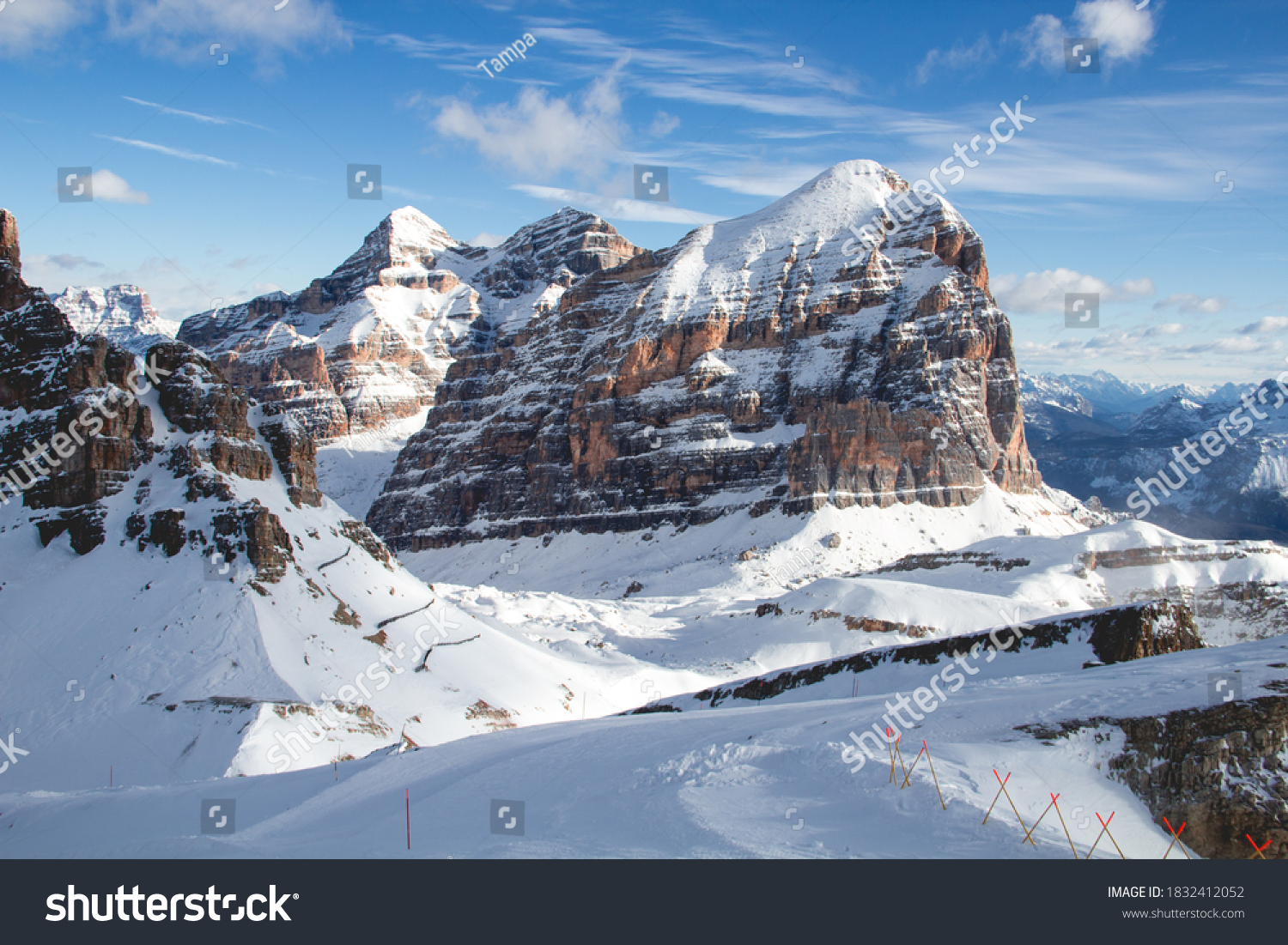 Tofana di Rozes, Dolomites, South Tirol, view from Lagazuoi cable car #1832412052