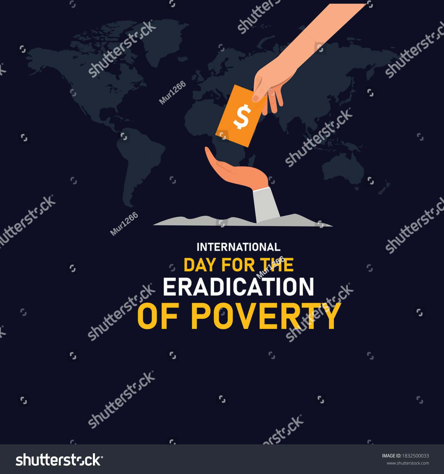 International Day For The Eradication Of Poverty Royalty Free Stock