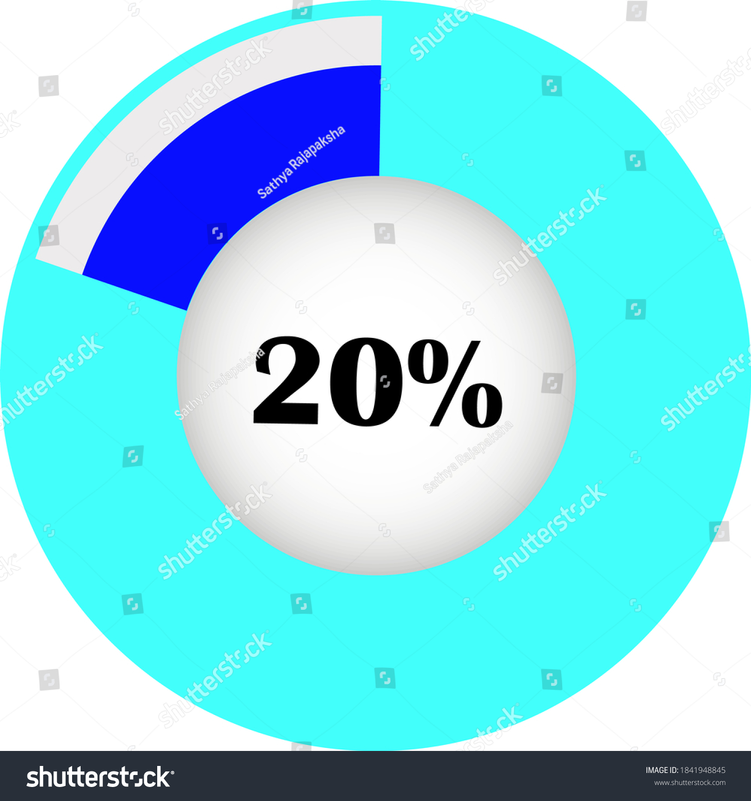 circle-percentage-diagram-showing-20-ready-to-royalty-free-stock