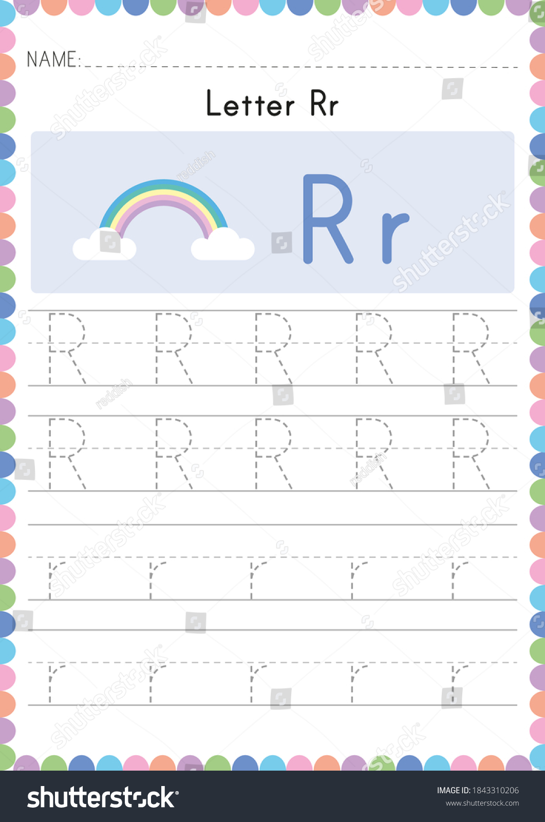 Alphabet Tracing Worksheet. Alphabet activity - Royalty Free Stock ...