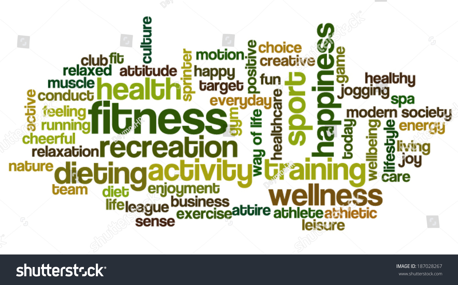 words related to fitness