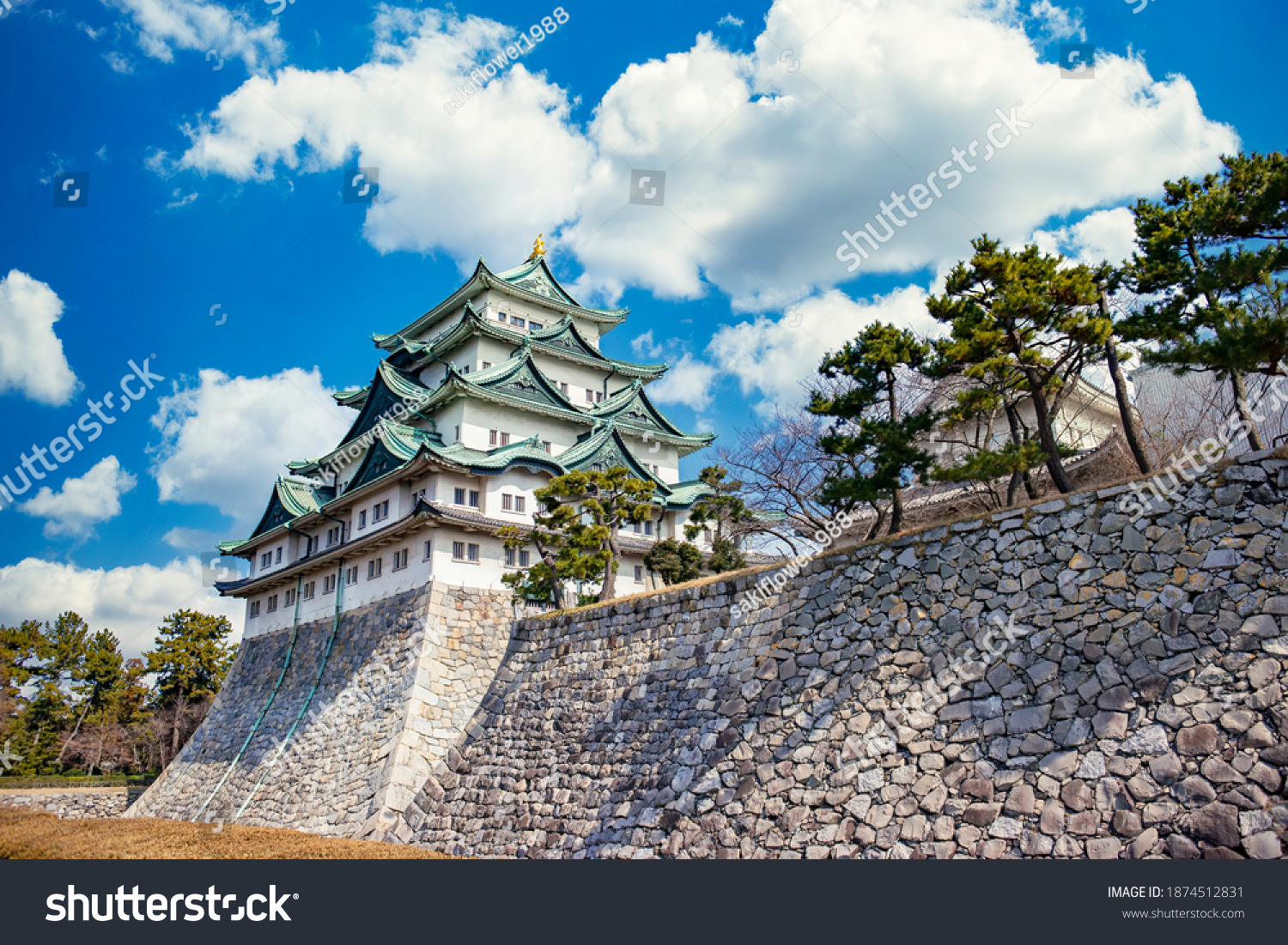 Nagoya Castle in Nagoya, Japan #1874512831