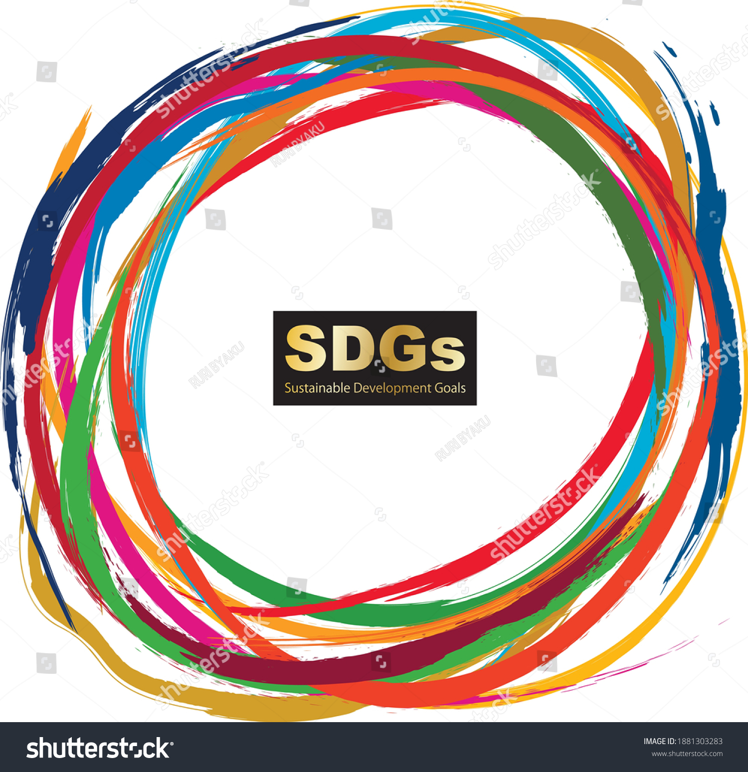 for Sustainable Development Goals CMYK - Royalty Free Stock Vector ...