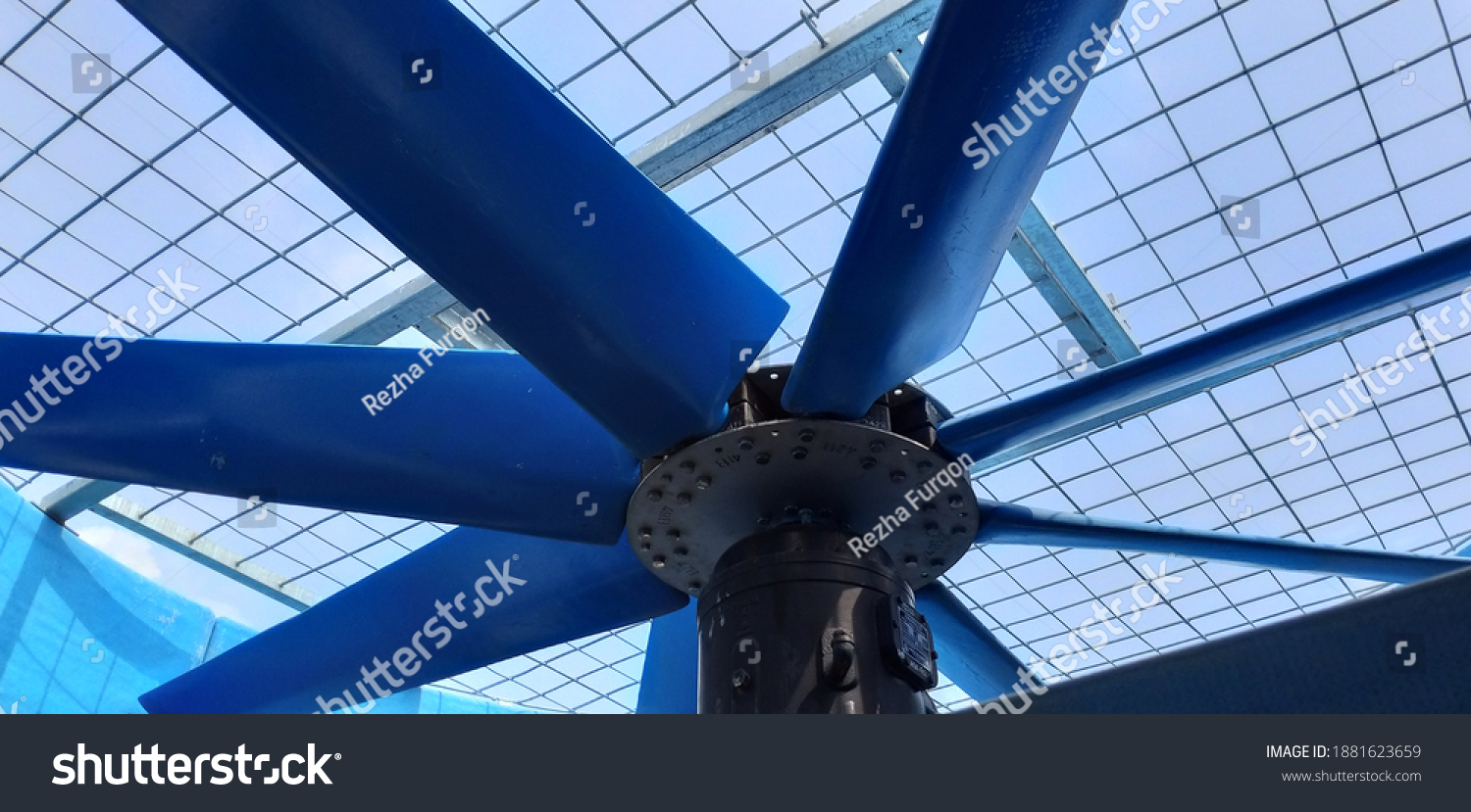 Fan Blade at Cooling Tower #1881623659