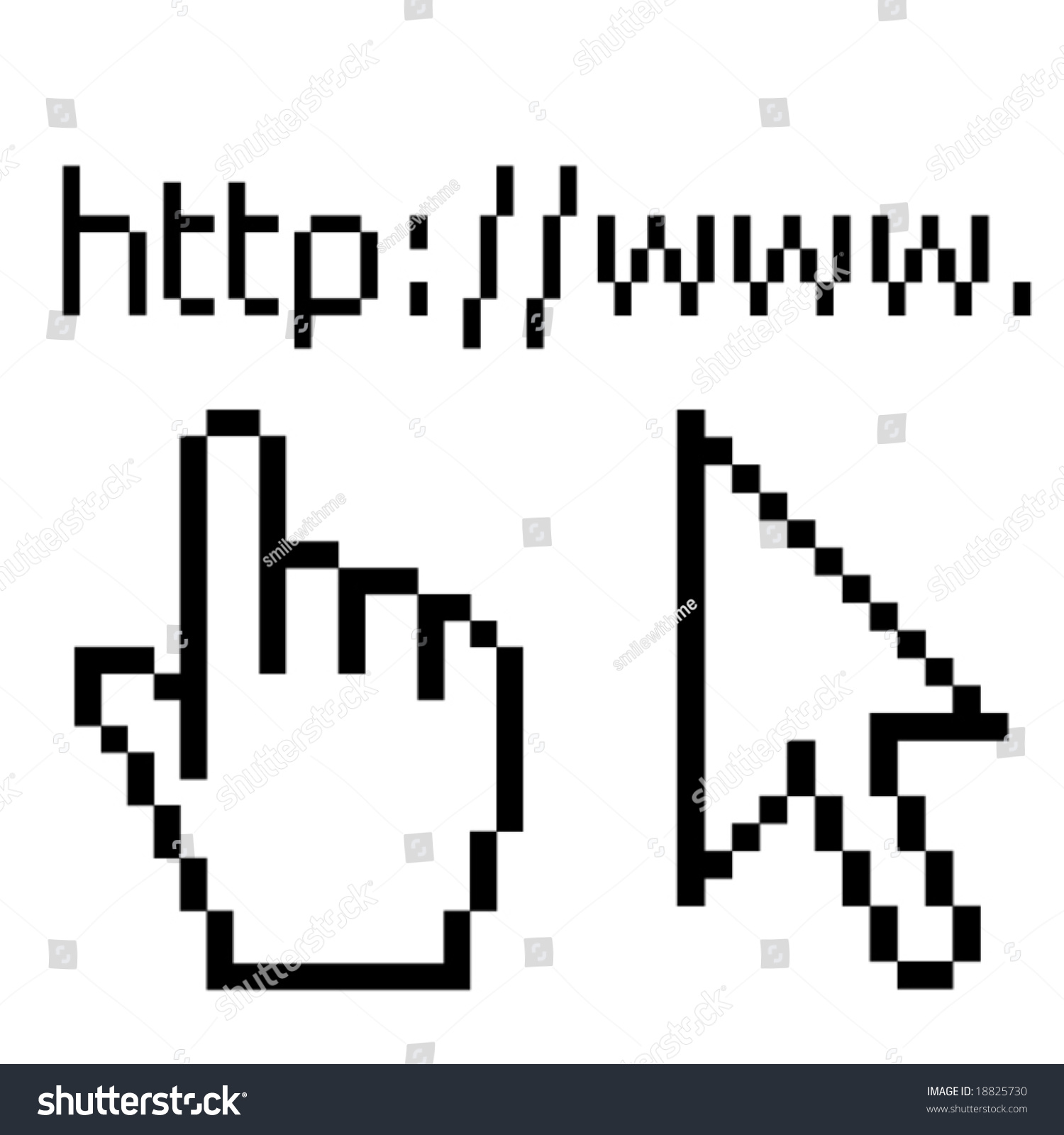 Computer Selection Tools In Vector Royalty Free Stock Vector 18825730 