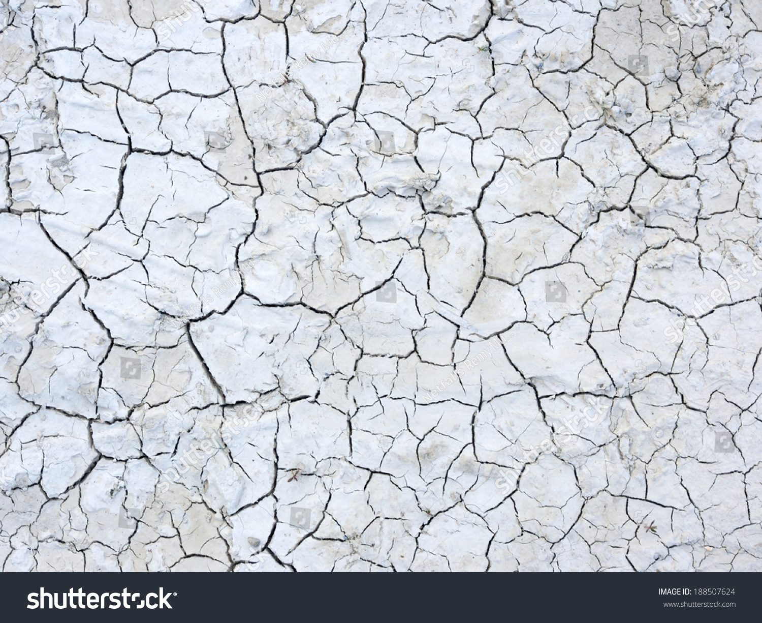 Mud cracks dryness texture background #188507624