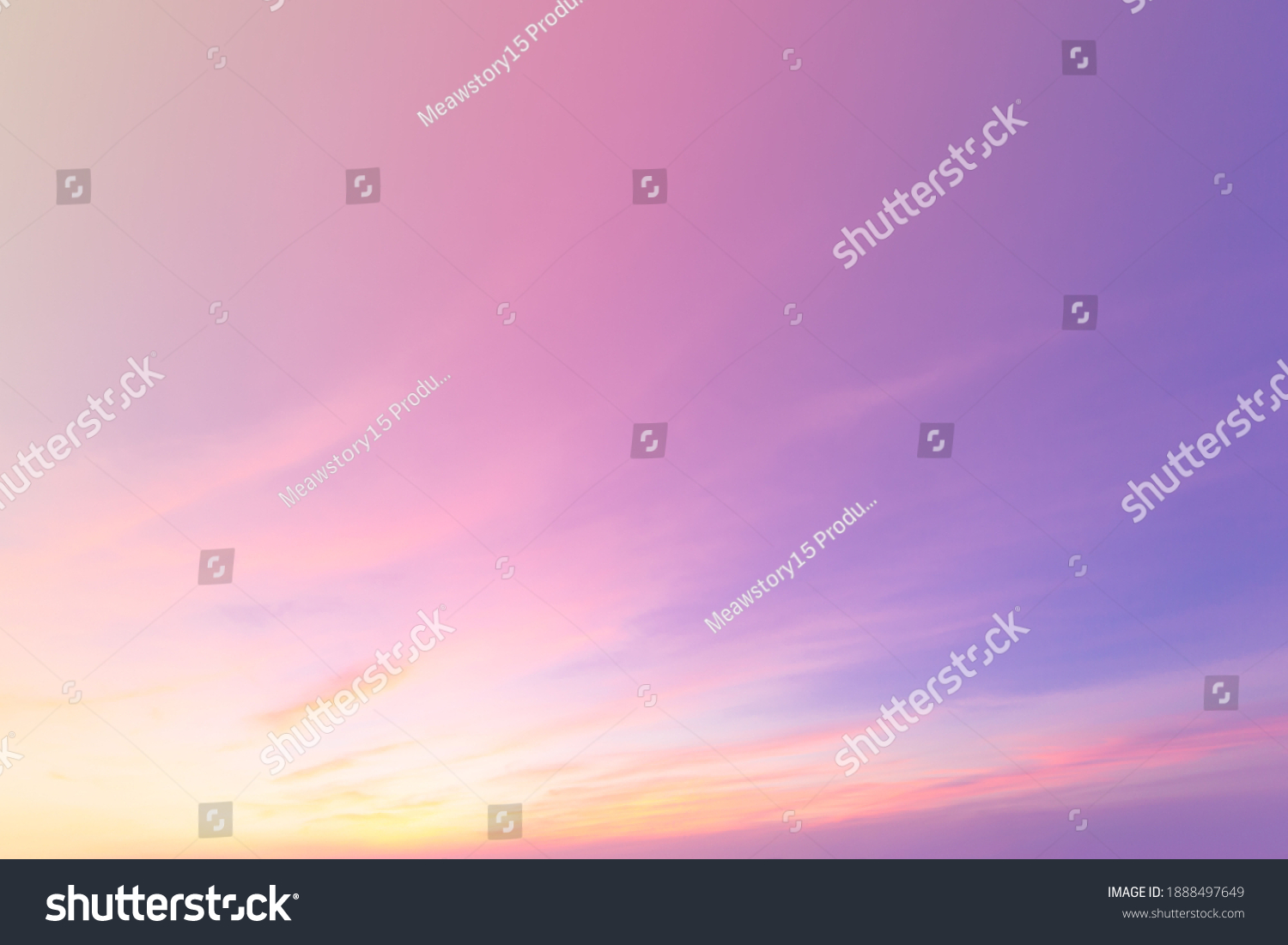 A soft clouds in the pastel colored gradient for background #1888497649