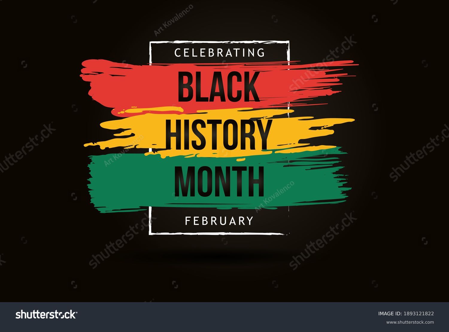 Black history month celebrate. vector illustration design graphic Black history month #1893121822
