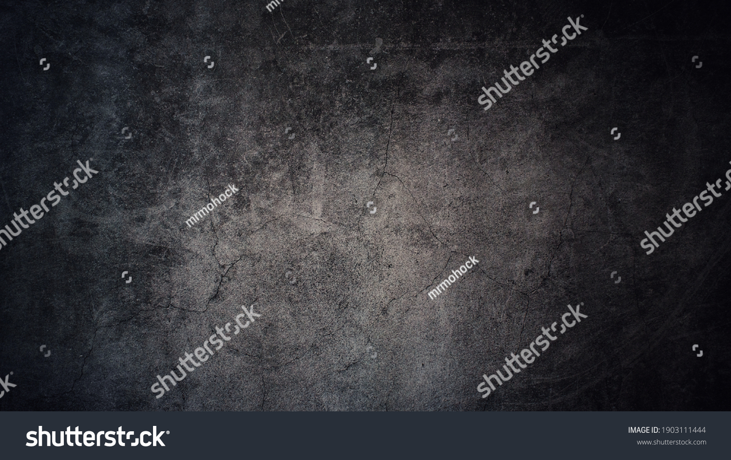Texture of old gray concrete wall for dark gray  background
 #1903111444