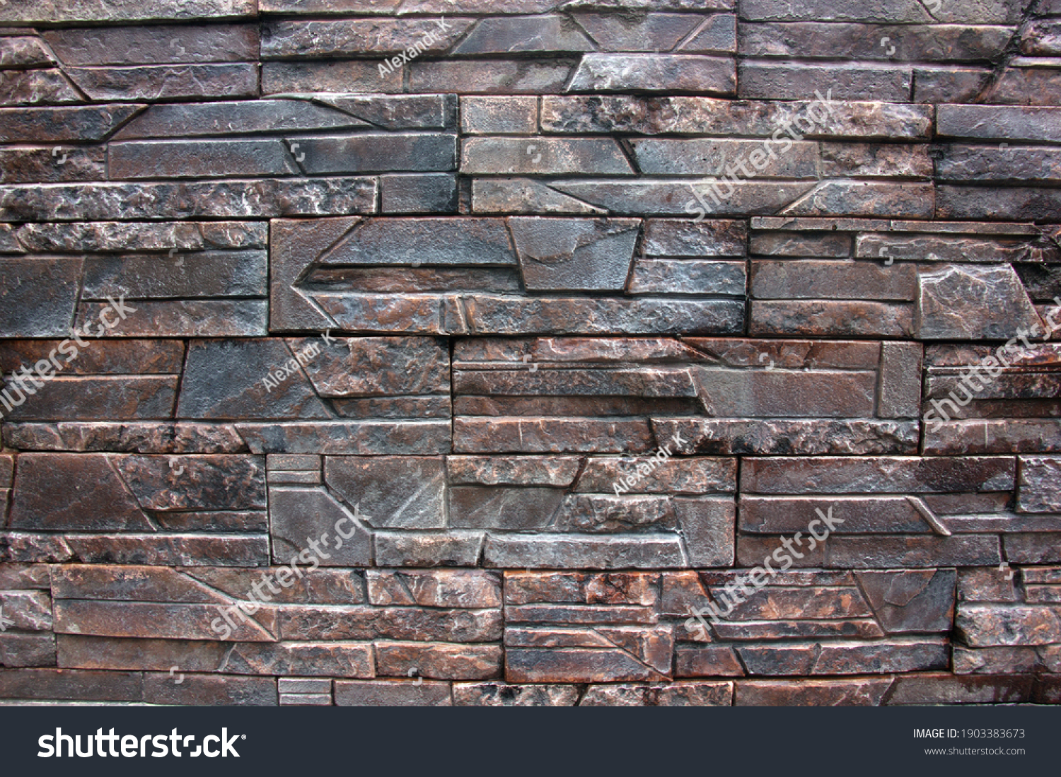 Background. Texture. Old stone wall. Desktop wallpaper concept. Natural natural building materials. #1903383673