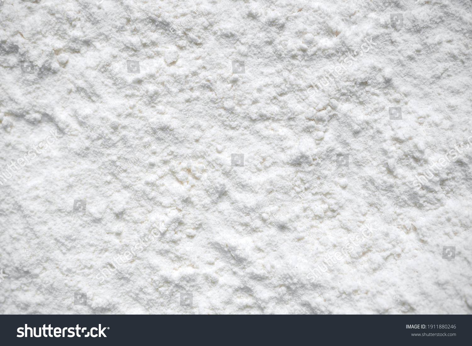 Abstract white background. Powder surface texture. Macro. #1911880246