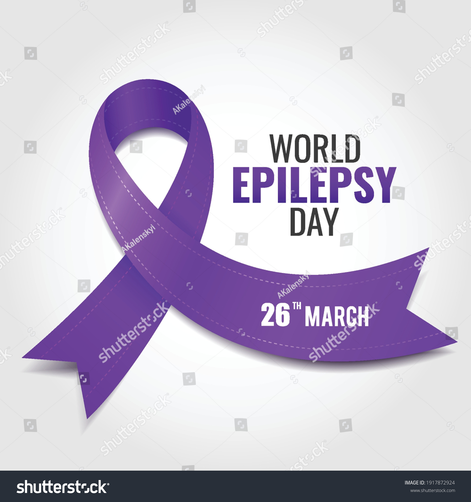 Vector Illustration of World Epilepsy Day. - Royalty Free Stock Vector ...