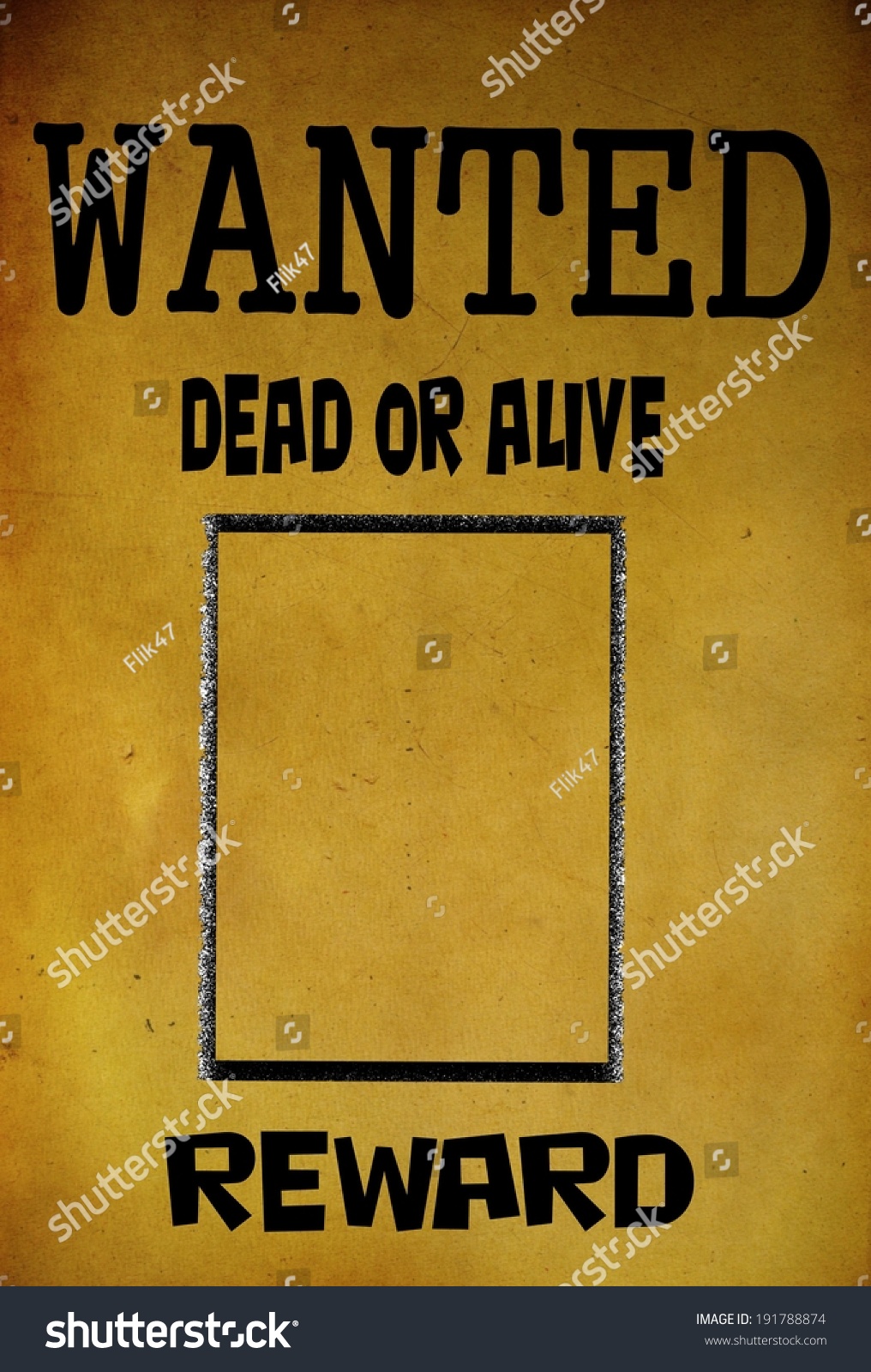 vintage wanted poster template background #191788874