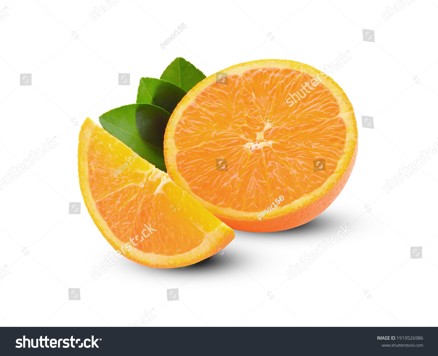Fresh orange isolated on white background #1919526986