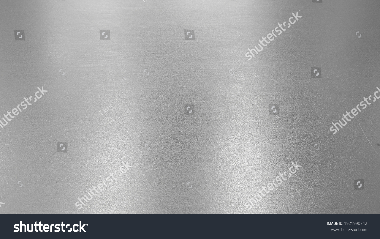 Metal stainless steel texture  background with reflection light #1921990742