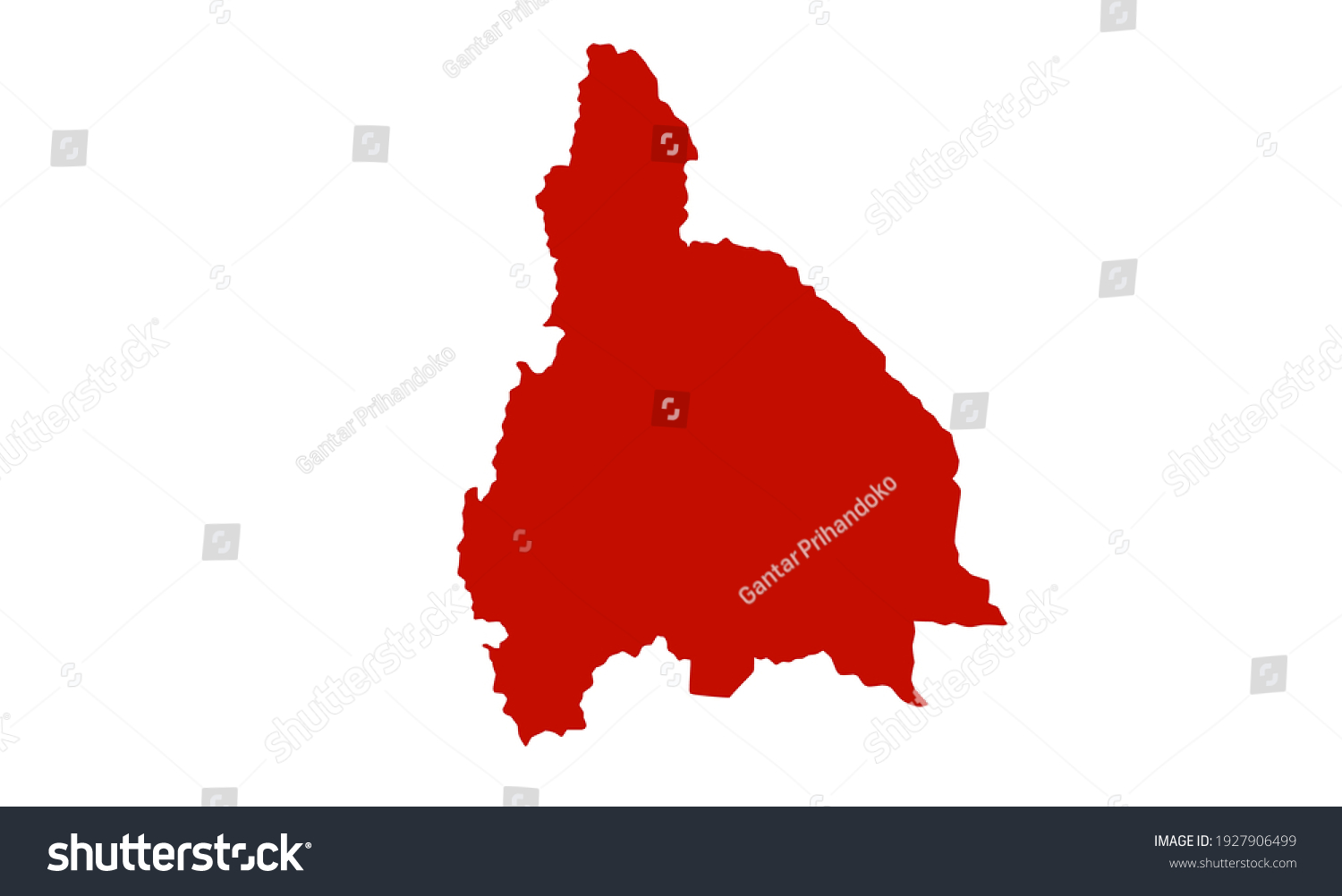 Red silhouette of city map of San Juan in - Royalty Free Stock Vector ...