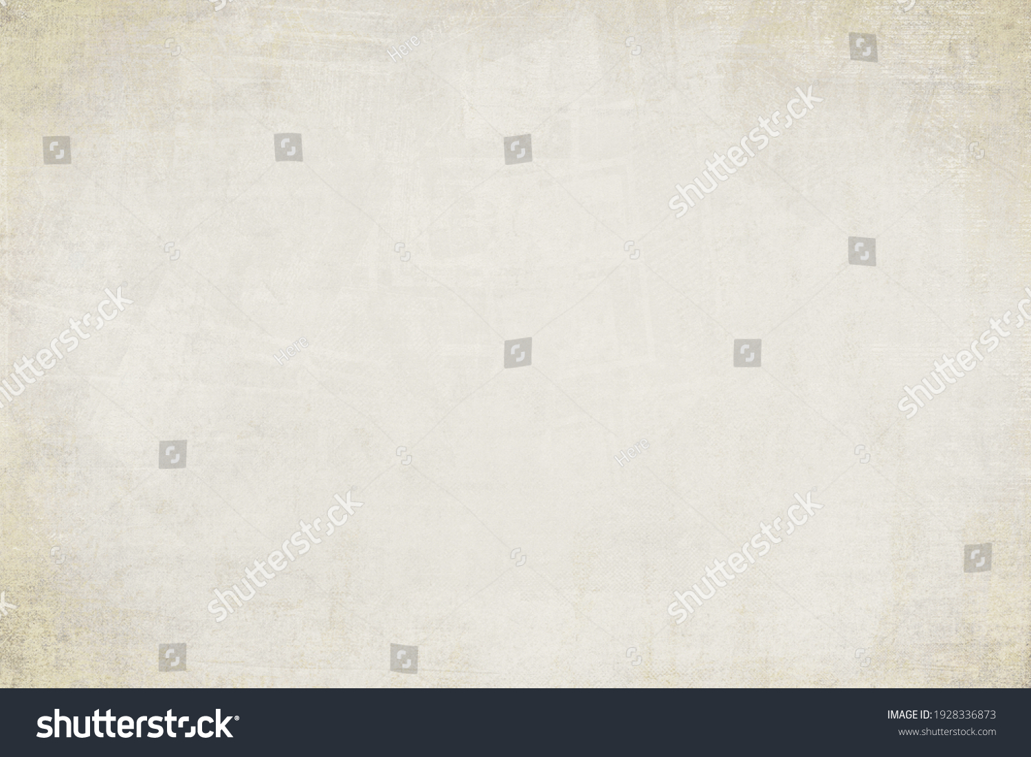 OLD NEWSPAPER BACKGROUND, VINTAGE GREY GRUNGE PAPER TEXTURE, BLANK TEXTURED PATTERN WITH SPACE FOR TEXT #1928336873