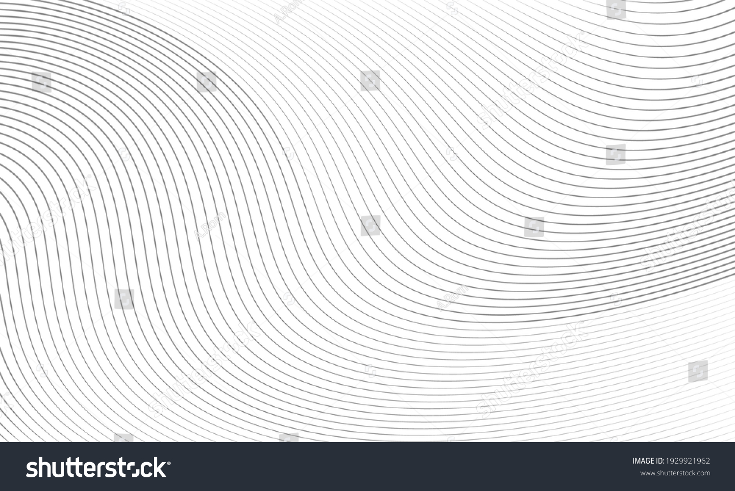 Vector Illustration of the gray pattern of lines abstract background. EPS10. #1929921962