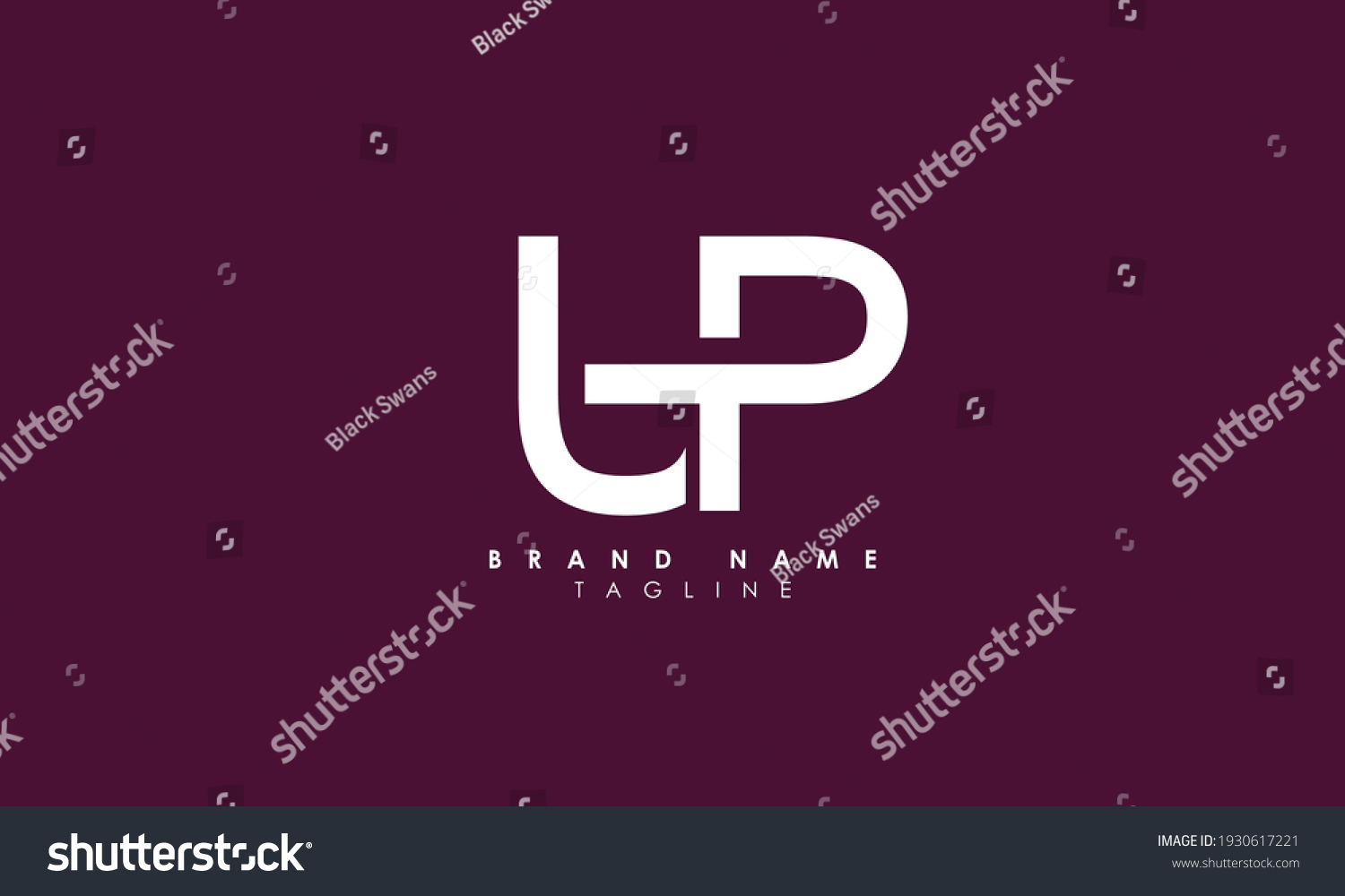 Alphabet letters Initials Monogram logo UP, PU, - Royalty Free Stock ...