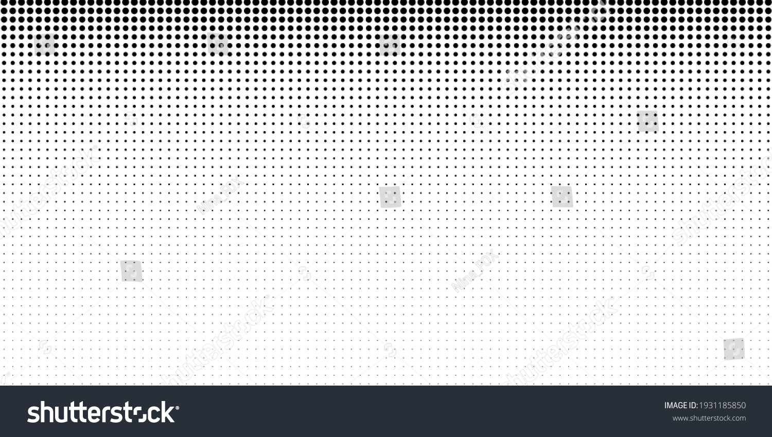 Halftone texture with dots. Vector. Modern background for posters, websites, web pages, business cards, postcards, interior design. Punk, pop, grunge in vintage style. Minimalism. #1931185850