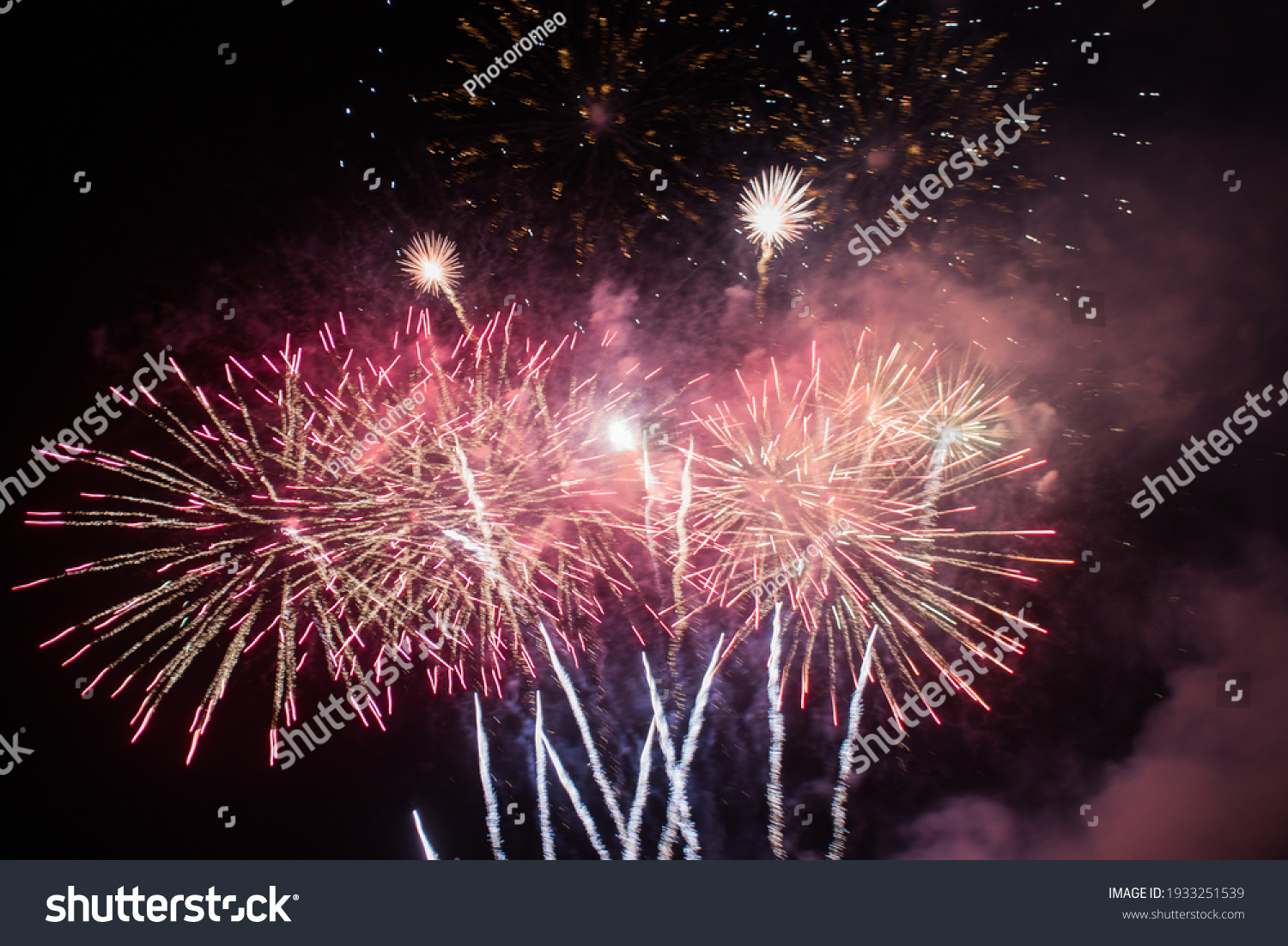 Fireworks in the new year festival #1933251539