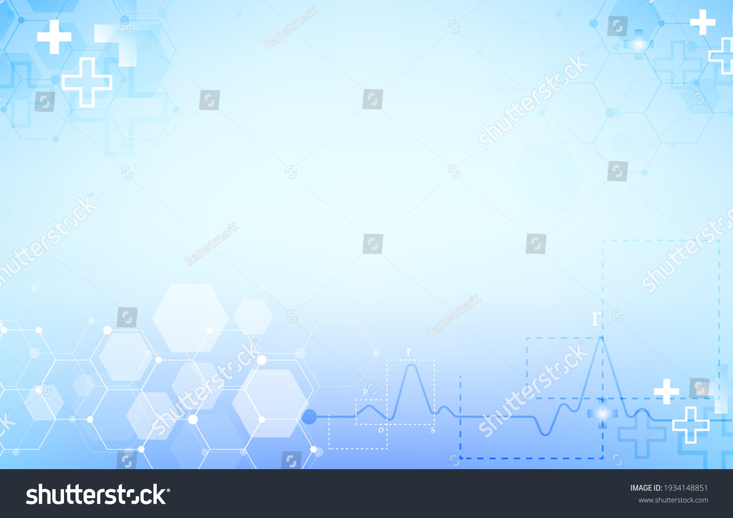 vector healthcare and medical science.futuristic background #1934148851
