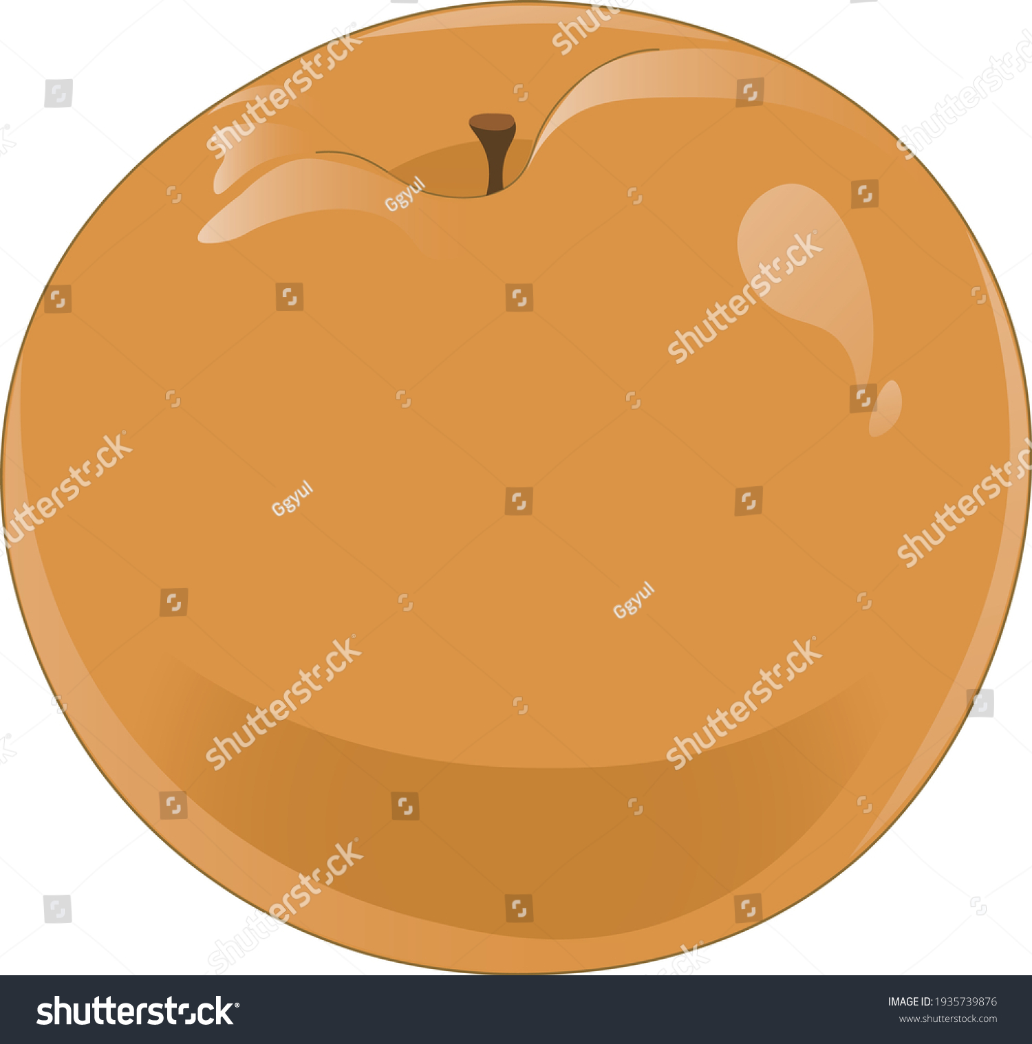 Soft Pear Vector in Illustration - Royalty Free Stock Vector 1935739876 ...