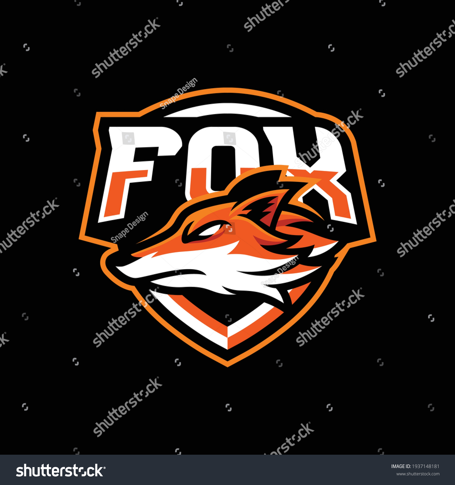 Fox Sport Style Mascot Logo Stock Vector (Royalty Free), 59% OFF