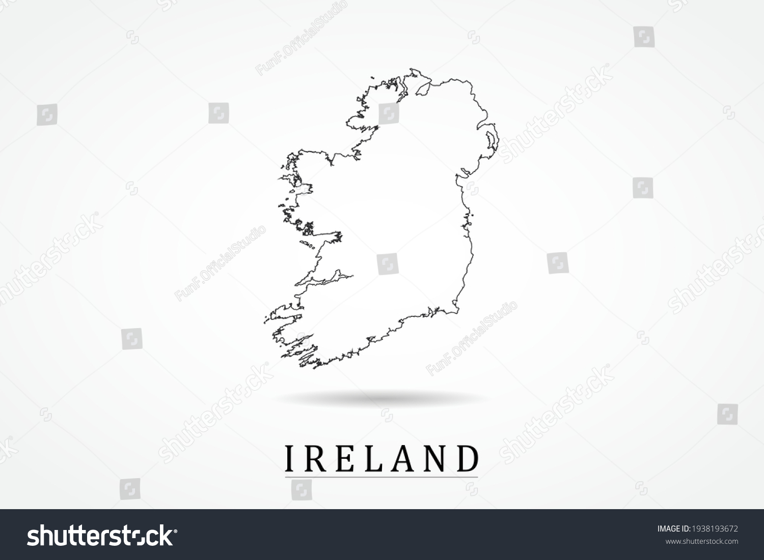 World Atlas Outline Map Ireland Best Photos Of Ireland Map Outline Printable