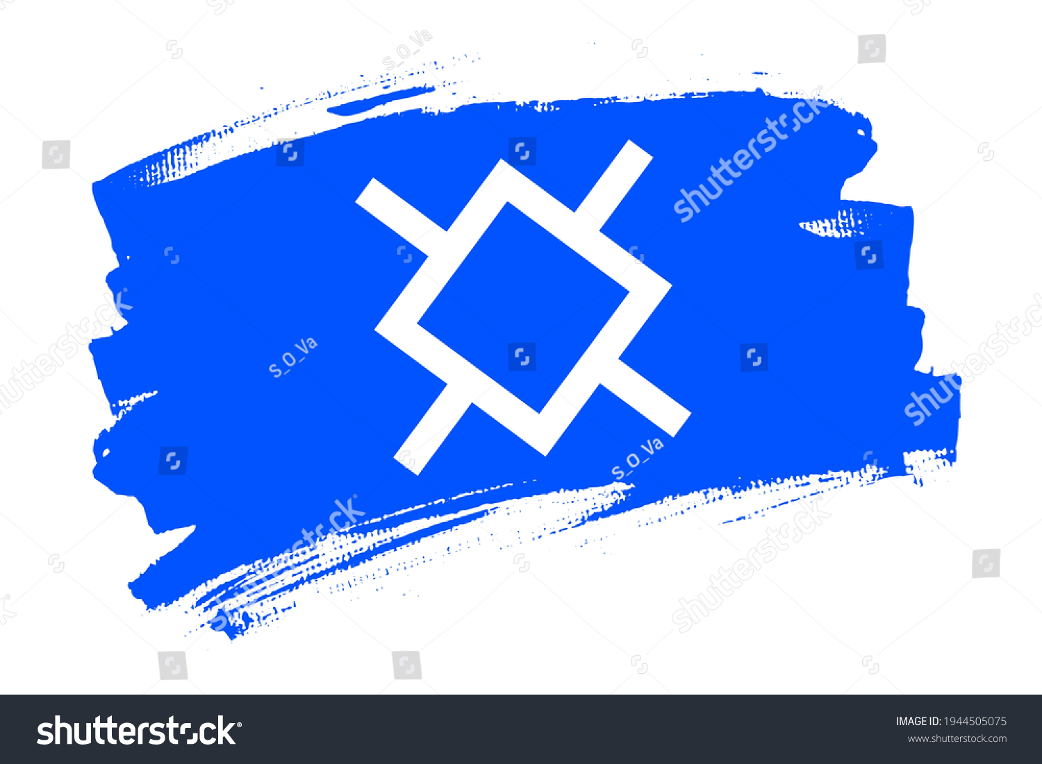 The Northern Cheyenne Indian Reservation flag, - Royalty Free Stock ...