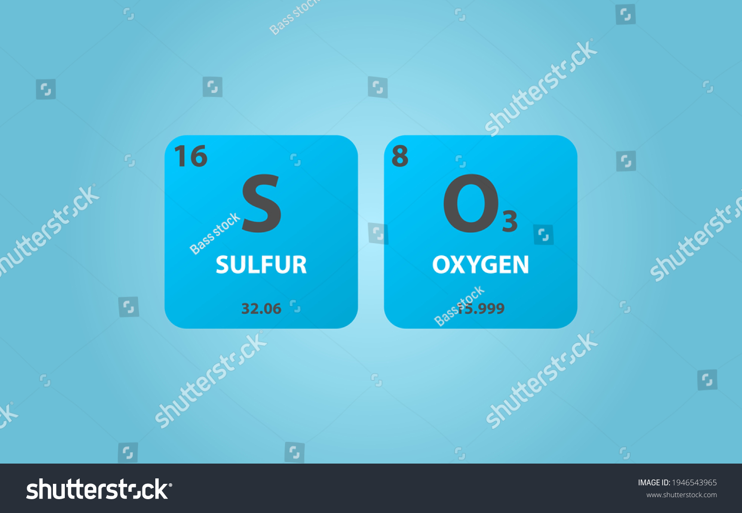 Sulfur Trioxide So3 Molecule Simple Molecular Royalty Free Stock Vector 1946543965 6892